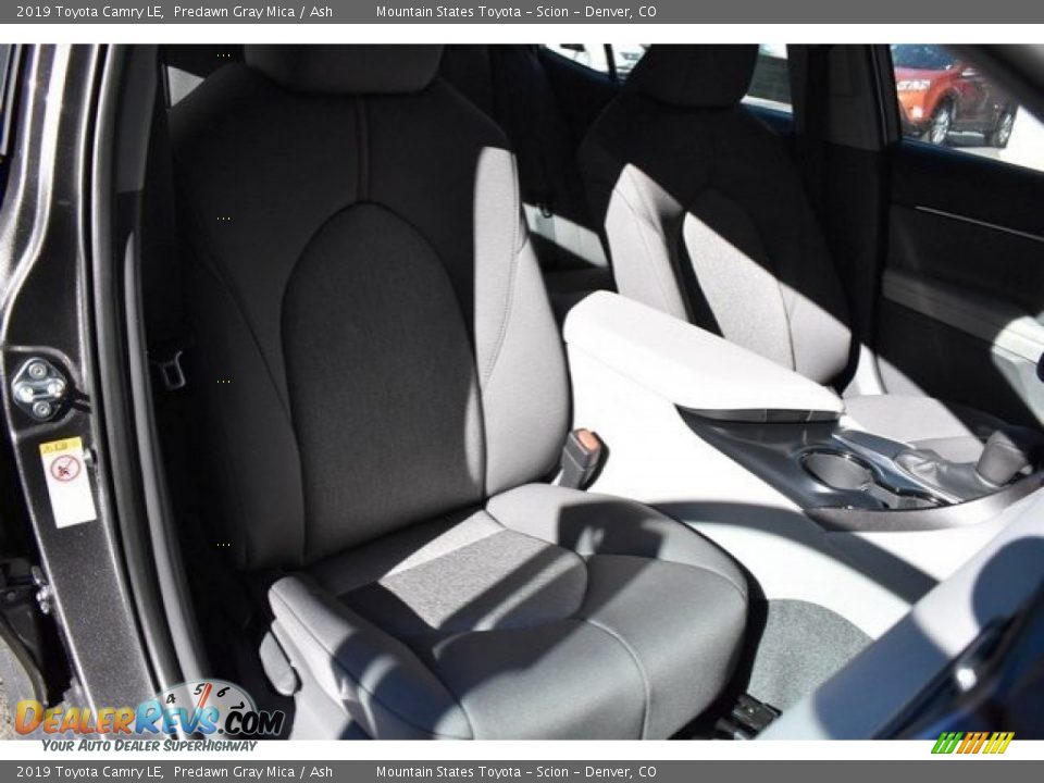 2019 Toyota Camry LE Predawn Gray Mica / Ash Photo #13
