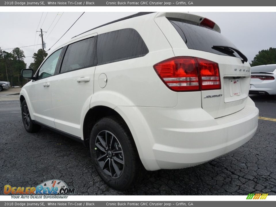 2018 Dodge Journey SE White Noise Tri-Coat / Black Photo #13