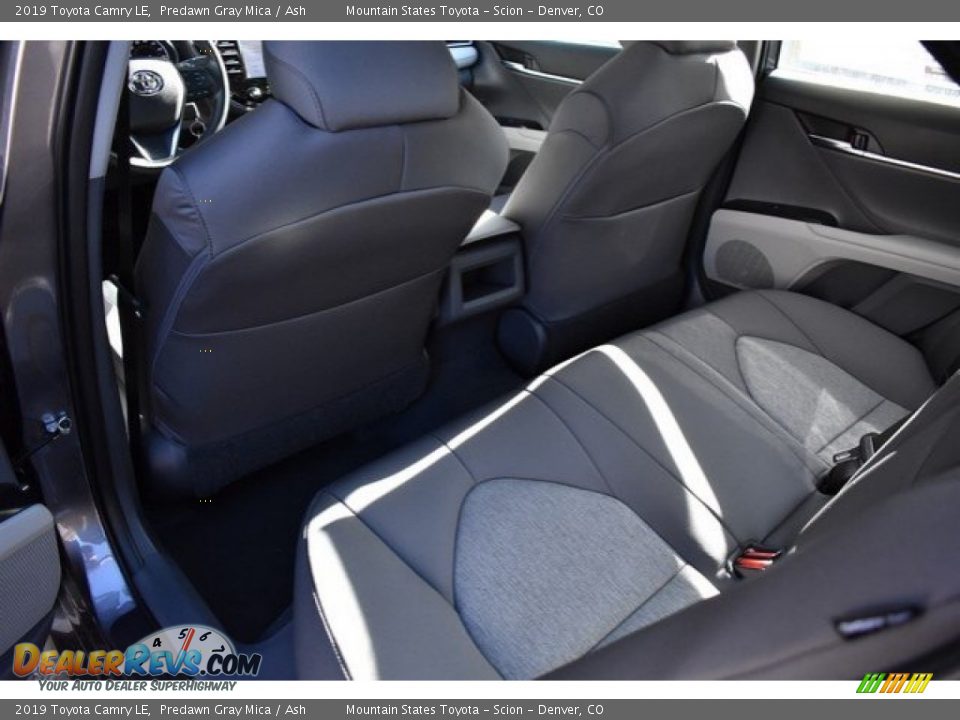 2019 Toyota Camry LE Predawn Gray Mica / Ash Photo #14