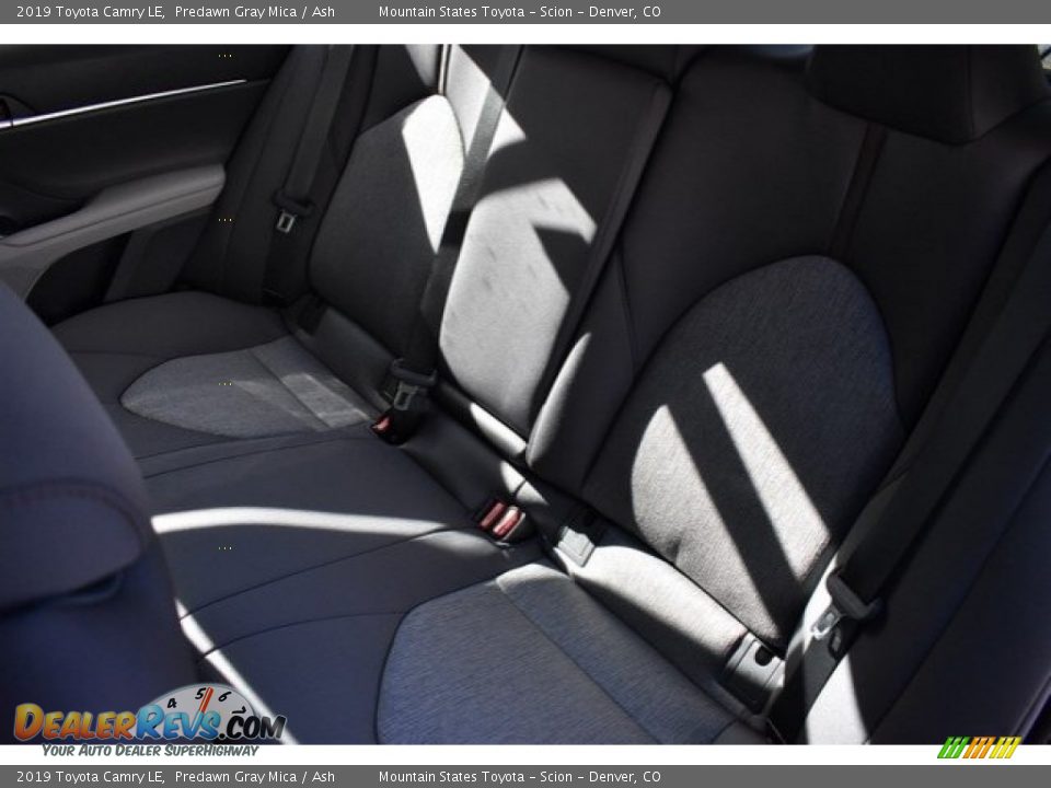 2019 Toyota Camry LE Predawn Gray Mica / Ash Photo #16