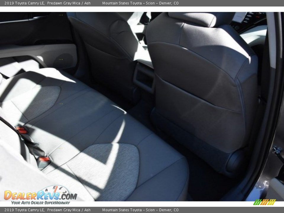 2019 Toyota Camry LE Predawn Gray Mica / Ash Photo #17