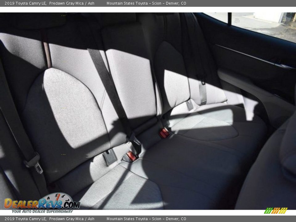 2019 Toyota Camry LE Predawn Gray Mica / Ash Photo #19
