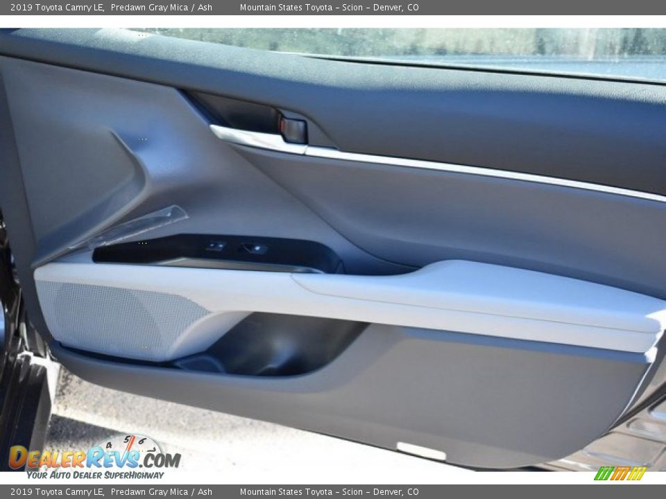 2019 Toyota Camry LE Predawn Gray Mica / Ash Photo #22