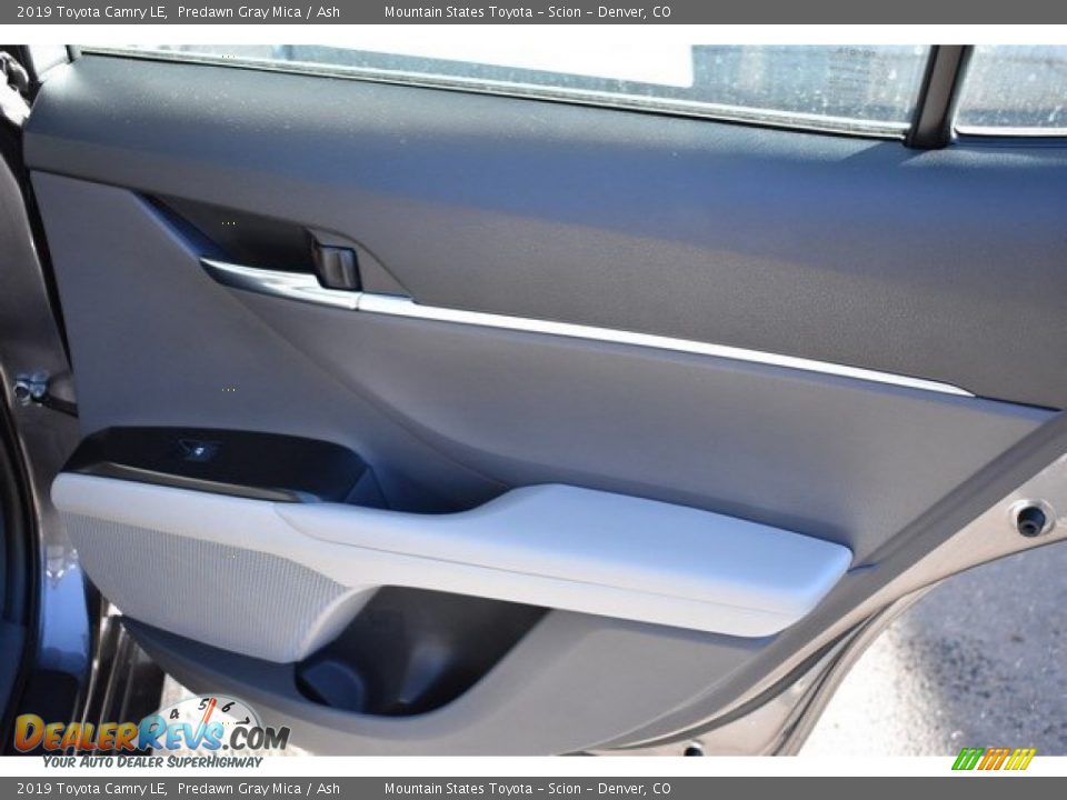 2019 Toyota Camry LE Predawn Gray Mica / Ash Photo #23