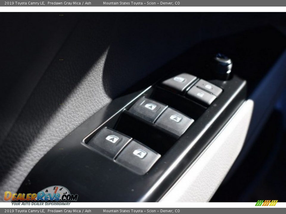 2019 Toyota Camry LE Predawn Gray Mica / Ash Photo #24