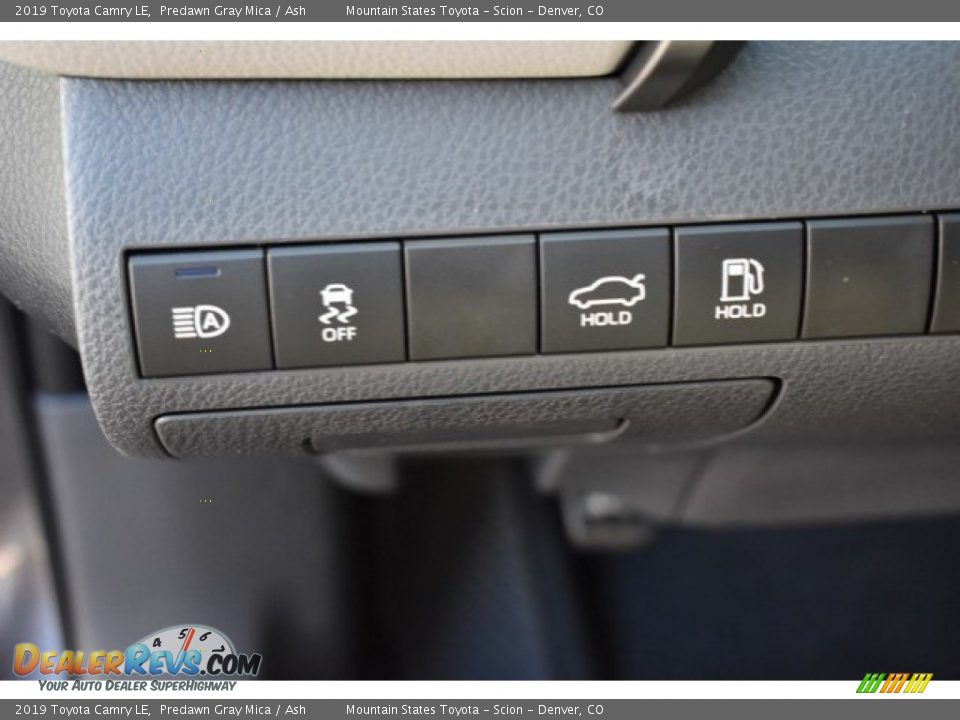 2019 Toyota Camry LE Predawn Gray Mica / Ash Photo #25
