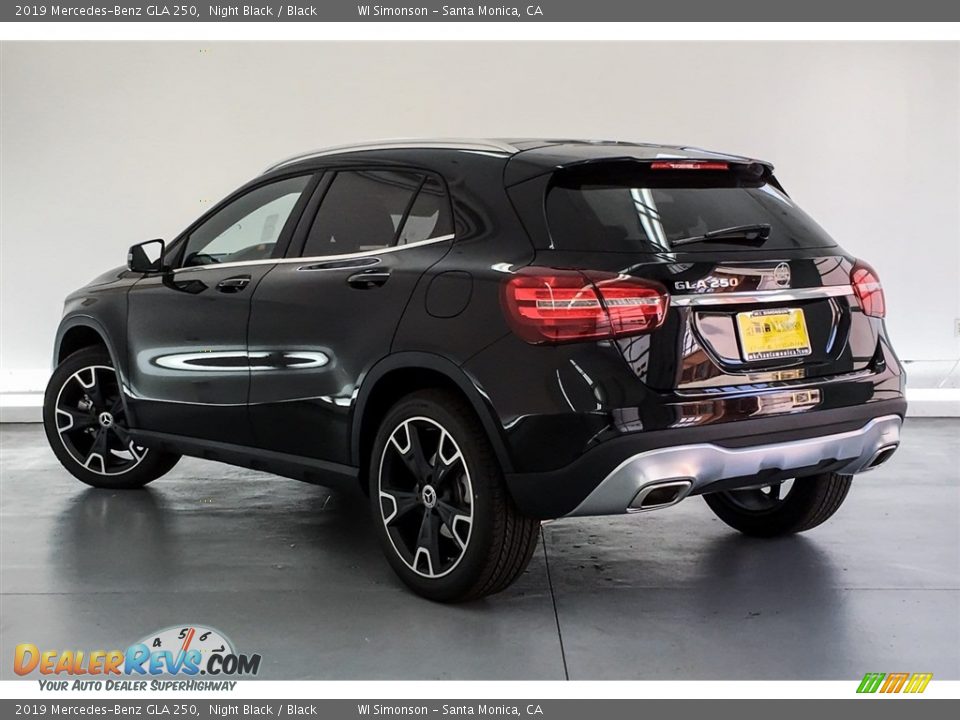 2019 Mercedes-Benz GLA 250 Night Black / Black Photo #2