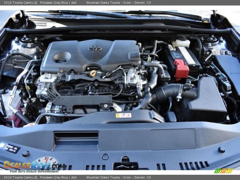 2019 Toyota Camry LE Predawn Gray Mica / Ash Photo #31