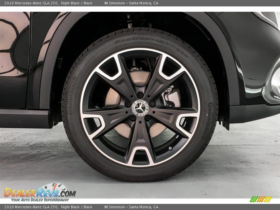 2019 Mercedes-Benz GLA 250 Night Black / Black Photo #9