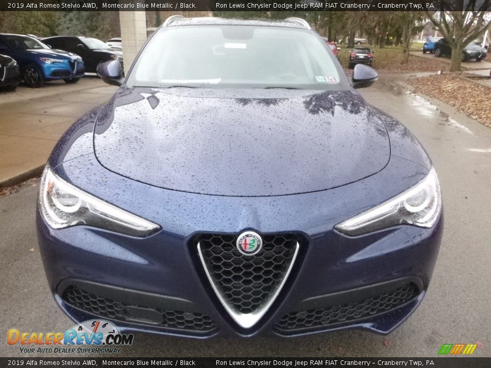 Montecarlo Blue Metallic 2019 Alfa Romeo Stelvio AWD Photo #12