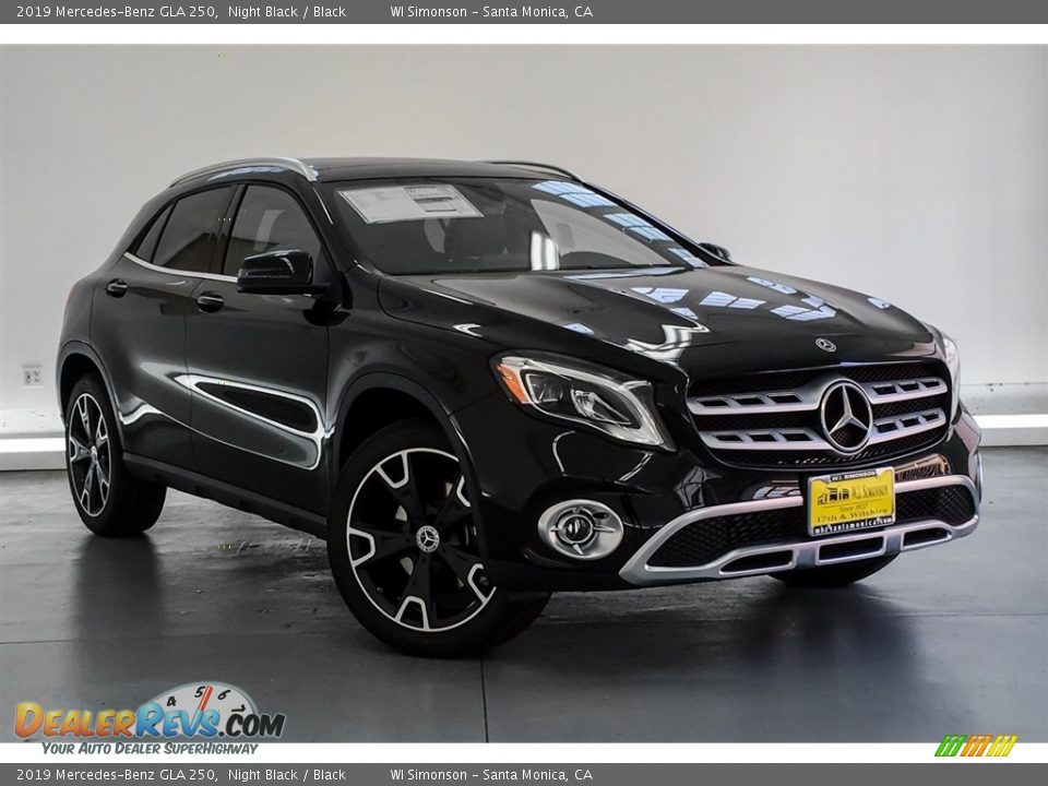 2019 Mercedes-Benz GLA 250 Night Black / Black Photo #12