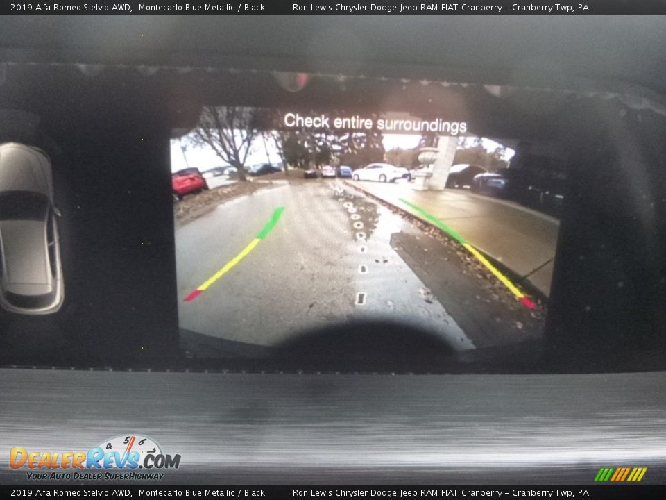 2019 Alfa Romeo Stelvio AWD Montecarlo Blue Metallic / Black Photo #23