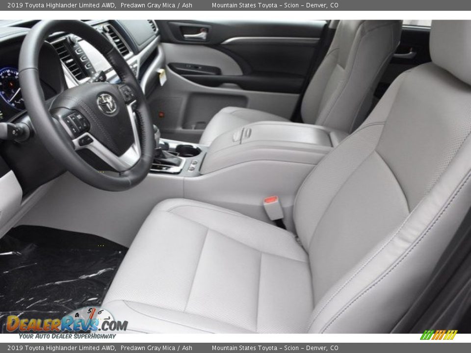 2019 Toyota Highlander Limited AWD Predawn Gray Mica / Ash Photo #6