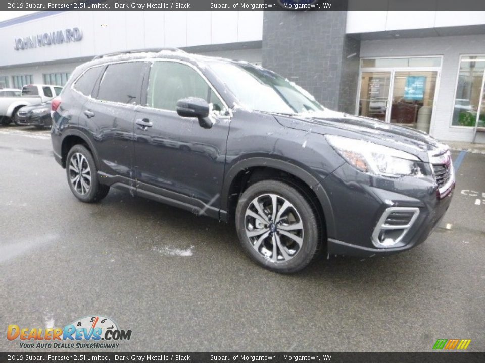 2019 Subaru Forester 2.5i Limited Dark Gray Metallic / Black Photo #1