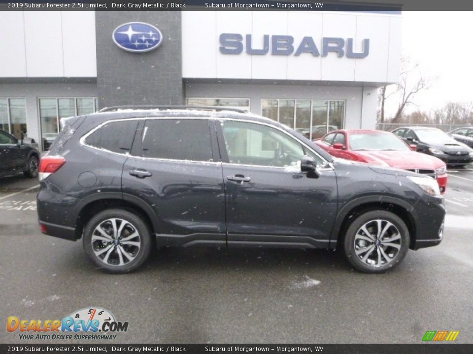 2019 Subaru Forester 2.5i Limited Dark Gray Metallic / Black Photo #3