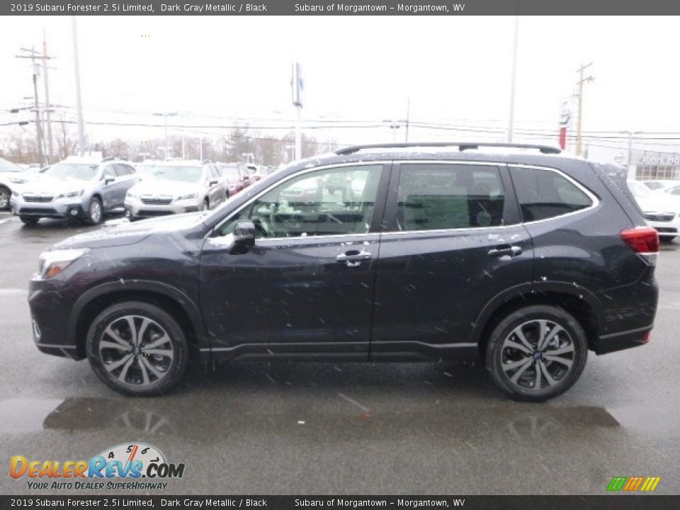 2019 Subaru Forester 2.5i Limited Dark Gray Metallic / Black Photo #7