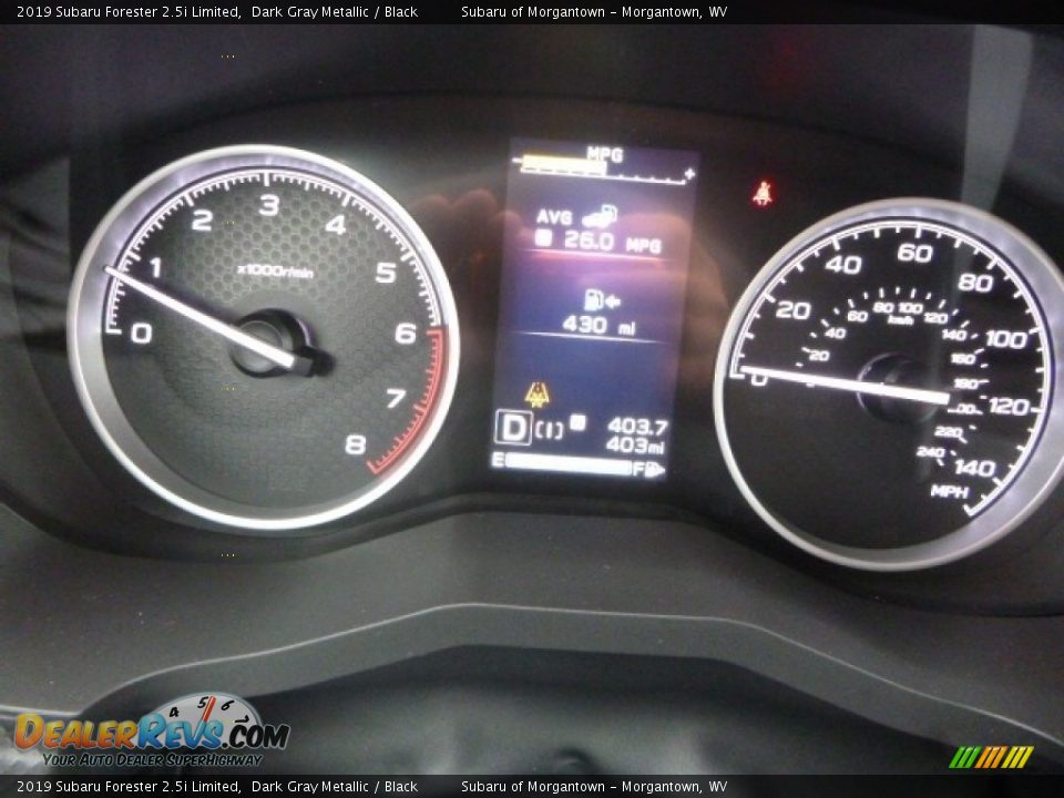 2019 Subaru Forester 2.5i Limited Dark Gray Metallic / Black Photo #20