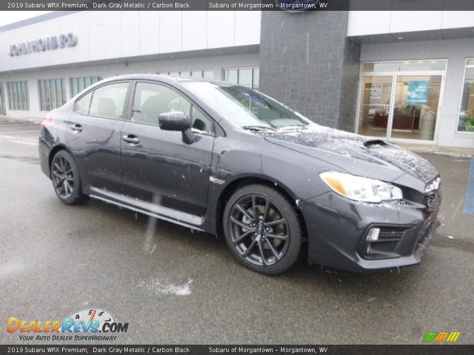 2019 Subaru WRX Premium Dark Gray Metallic / Carbon Black Photo #1