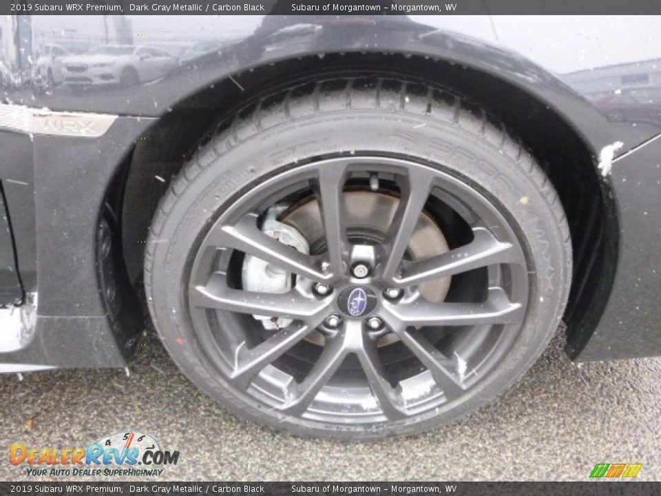 2019 Subaru WRX Premium Dark Gray Metallic / Carbon Black Photo #2