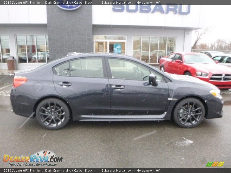 2019 Subaru WRX Premium Dark Gray Metallic / Carbon Black Photo #3