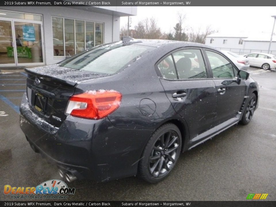 2019 Subaru WRX Premium Dark Gray Metallic / Carbon Black Photo #4