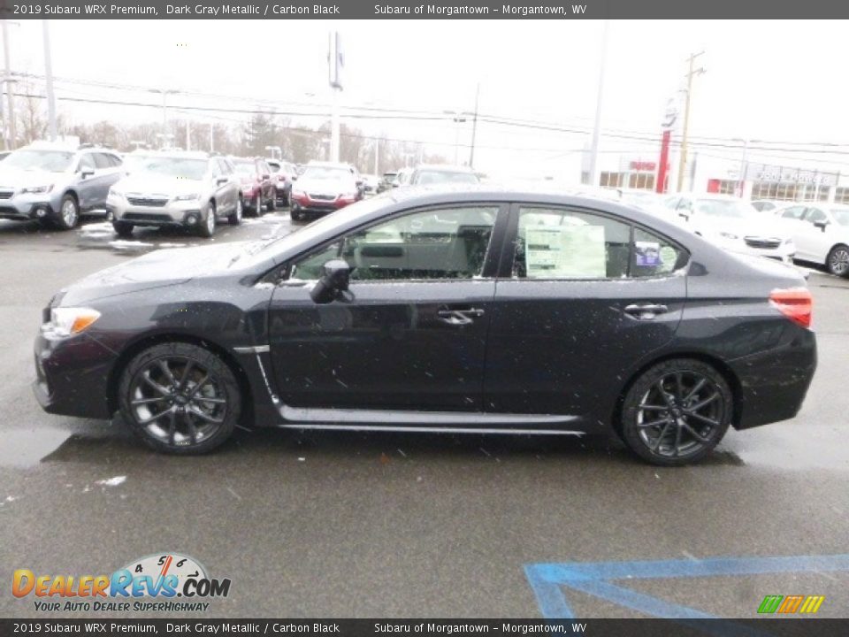 2019 Subaru WRX Premium Dark Gray Metallic / Carbon Black Photo #7