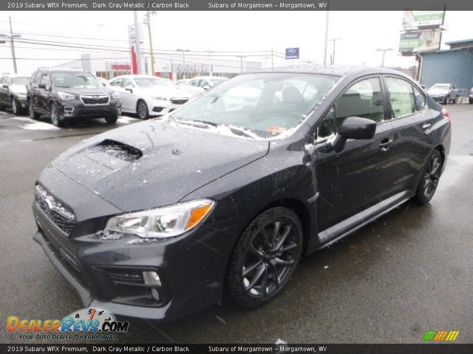 2019 Subaru WRX Premium Dark Gray Metallic / Carbon Black Photo #8