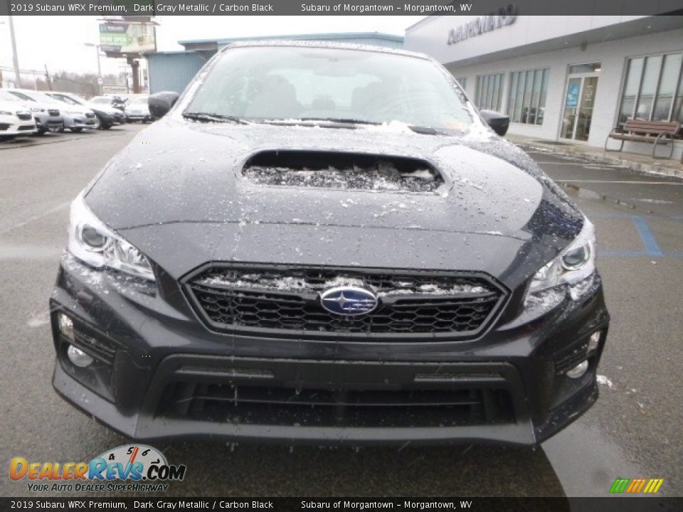 2019 Subaru WRX Premium Dark Gray Metallic / Carbon Black Photo #9