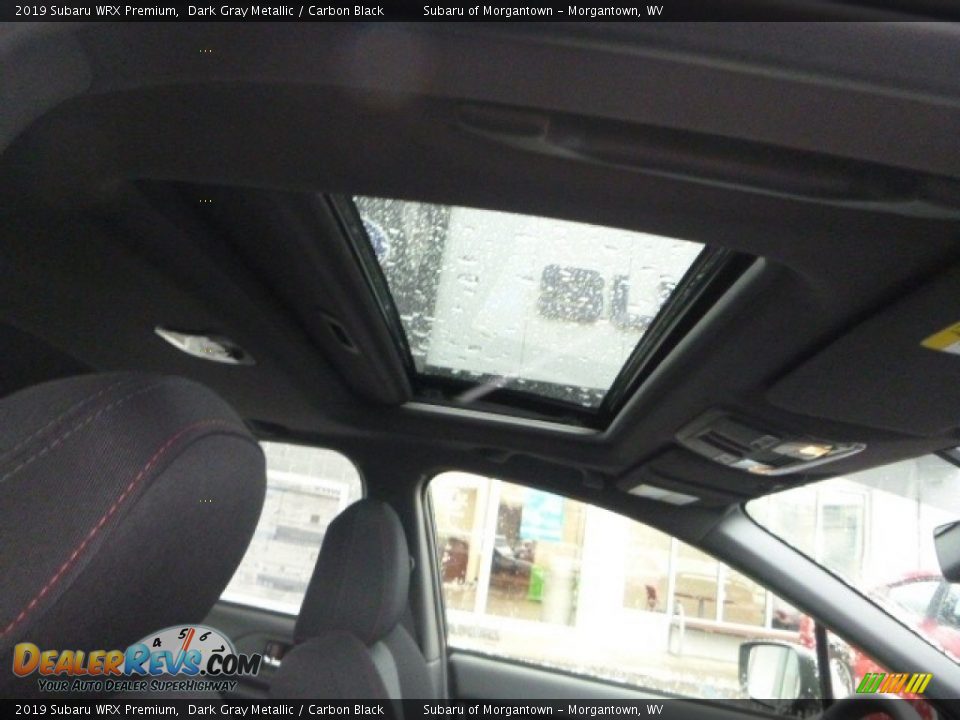2019 Subaru WRX Premium Dark Gray Metallic / Carbon Black Photo #11