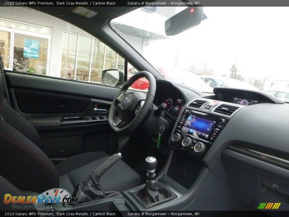 2019 Subaru WRX Premium Dark Gray Metallic / Carbon Black Photo #12