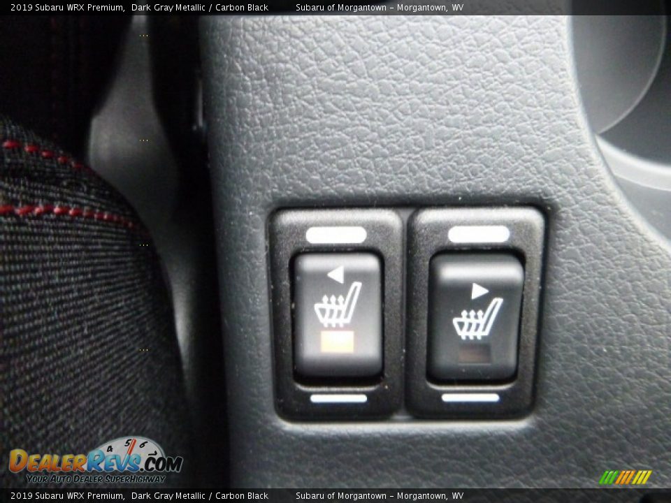 2019 Subaru WRX Premium Dark Gray Metallic / Carbon Black Photo #18