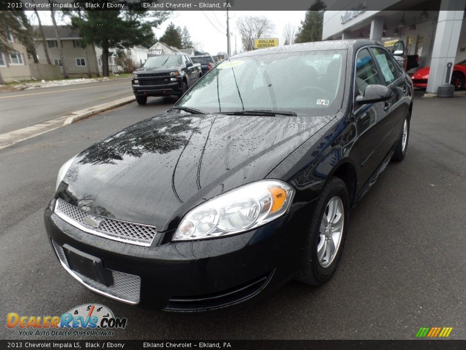 2013 Chevrolet Impala LS Black / Ebony Photo #3