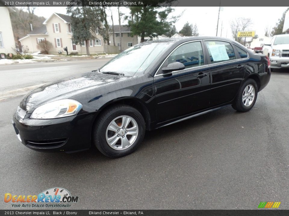 2013 Chevrolet Impala LS Black / Ebony Photo #4