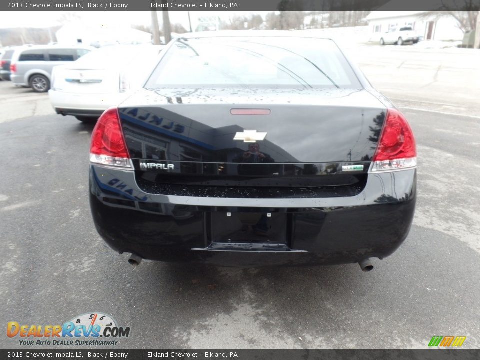 2013 Chevrolet Impala LS Black / Ebony Photo #8
