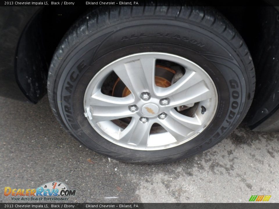 2013 Chevrolet Impala LS Black / Ebony Photo #11
