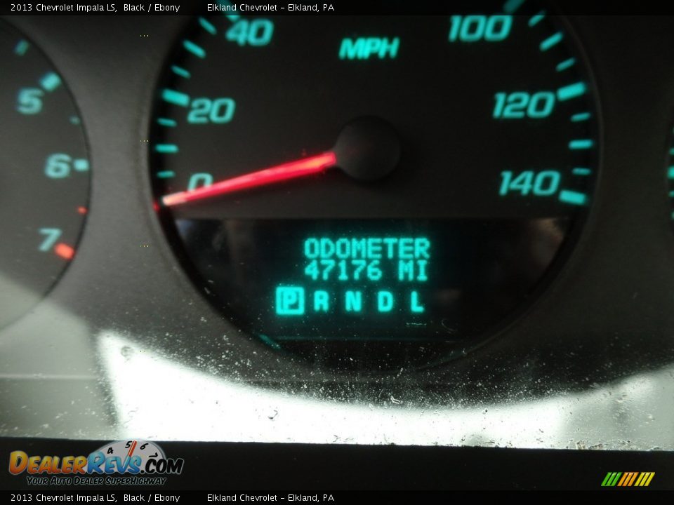 2013 Chevrolet Impala LS Black / Ebony Photo #23
