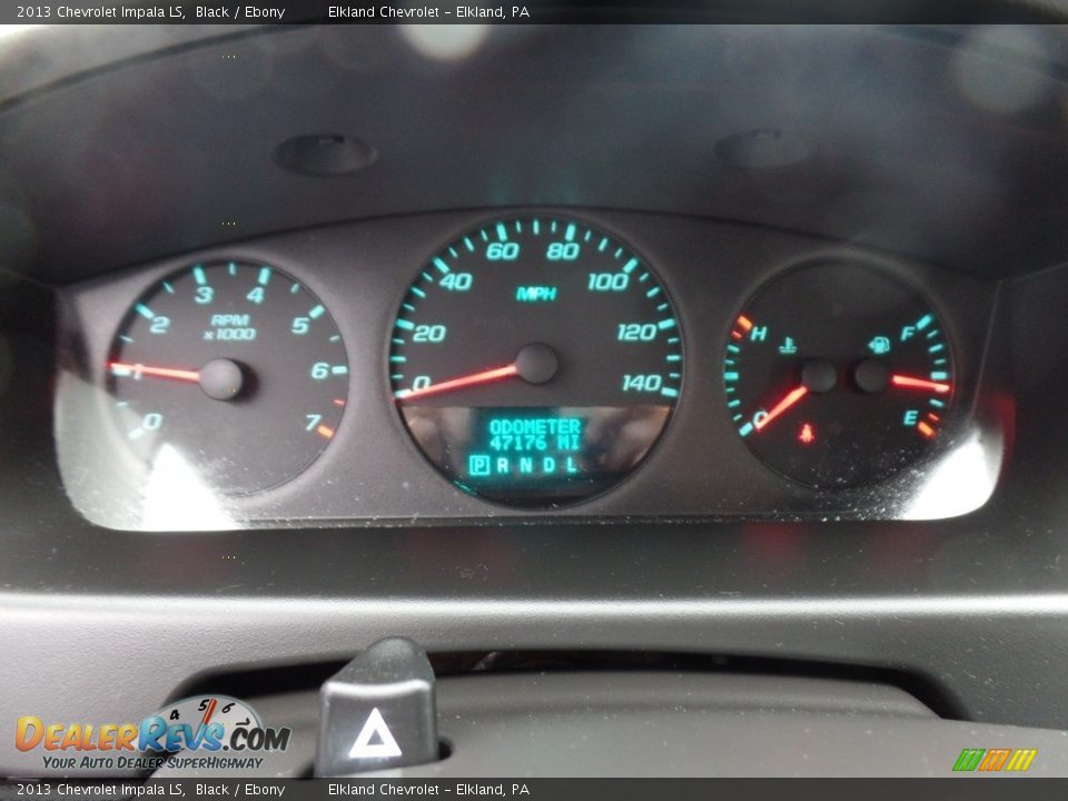 2013 Chevrolet Impala LS Black / Ebony Photo #24