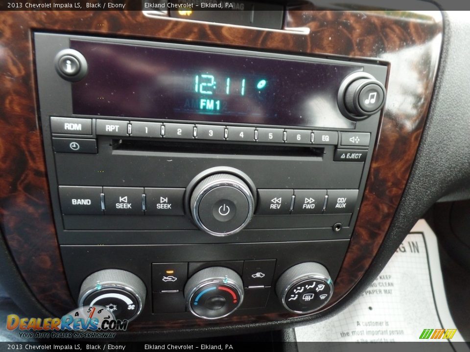 2013 Chevrolet Impala LS Black / Ebony Photo #25