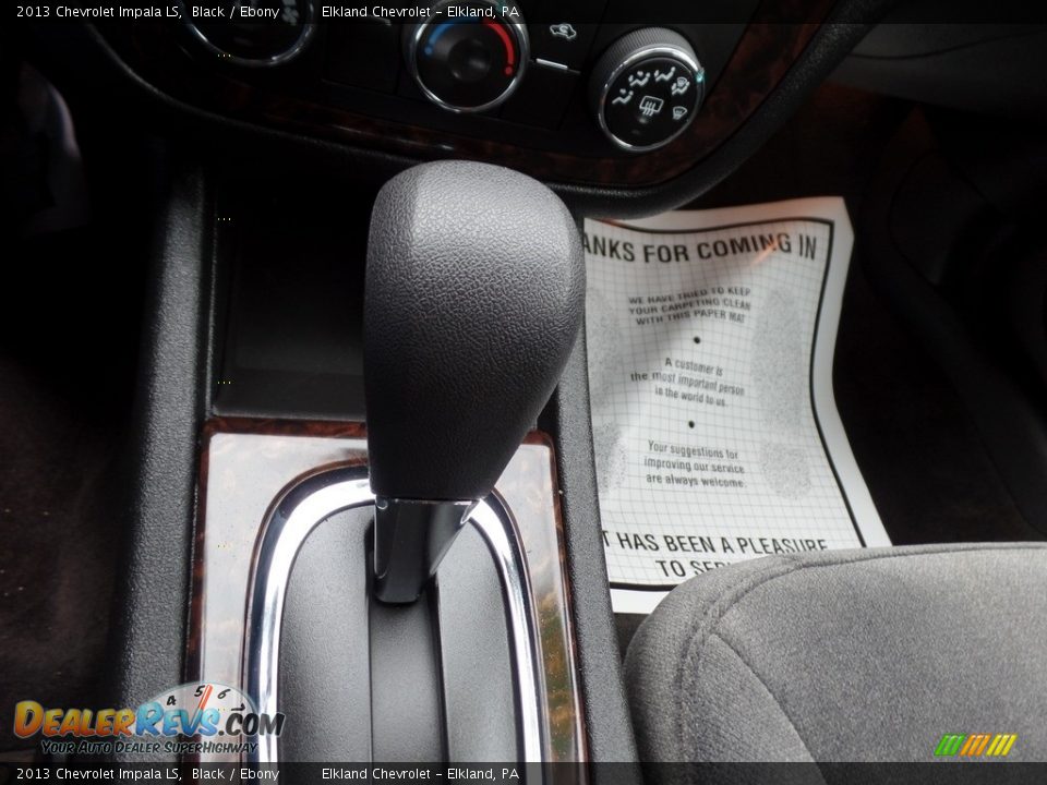 2013 Chevrolet Impala LS Black / Ebony Photo #27