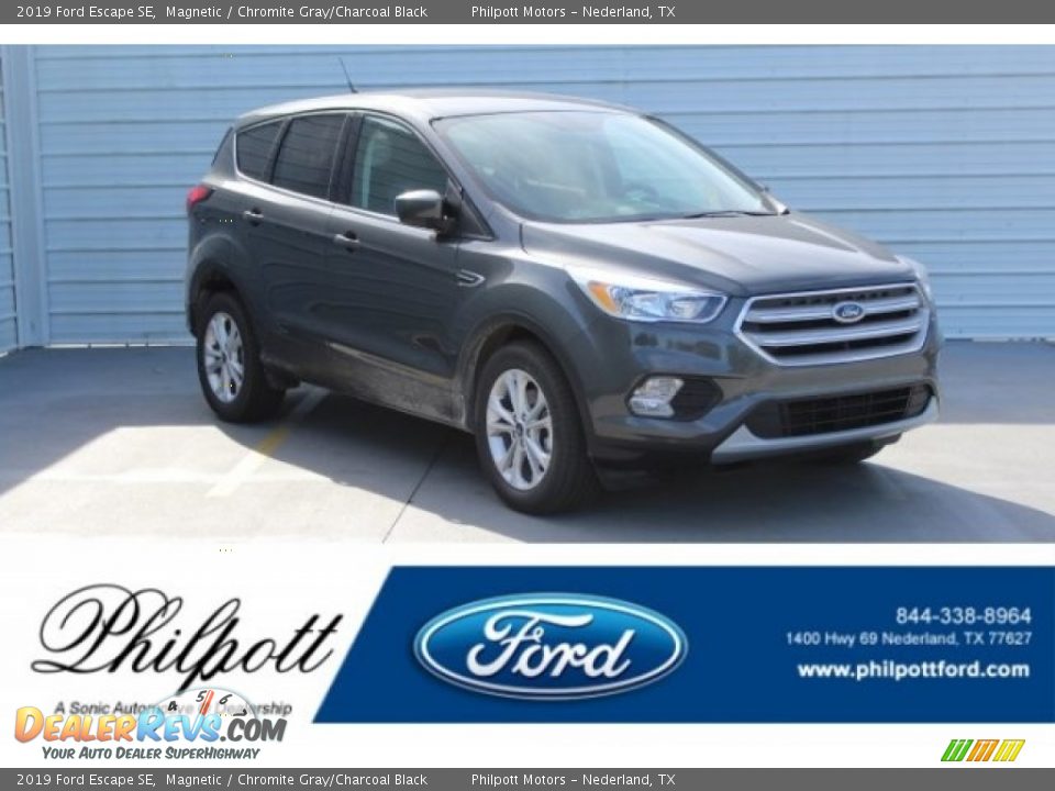 2019 Ford Escape SE Magnetic / Chromite Gray/Charcoal Black Photo #1
