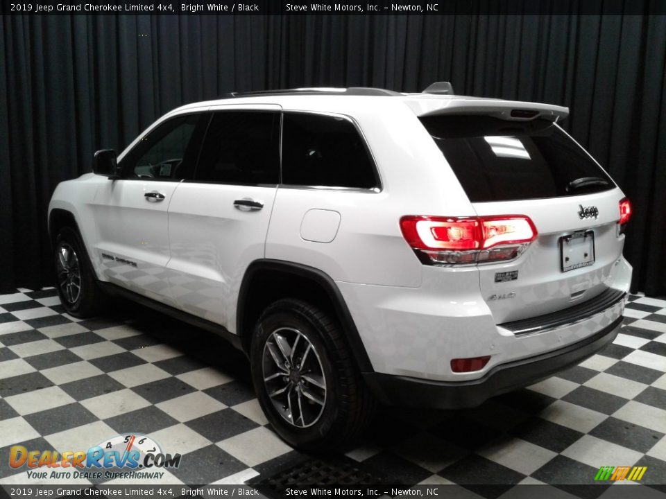 2019 Jeep Grand Cherokee Limited 4x4 Bright White / Black Photo #8
