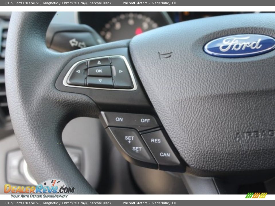 2019 Ford Escape SE Magnetic / Chromite Gray/Charcoal Black Photo #19