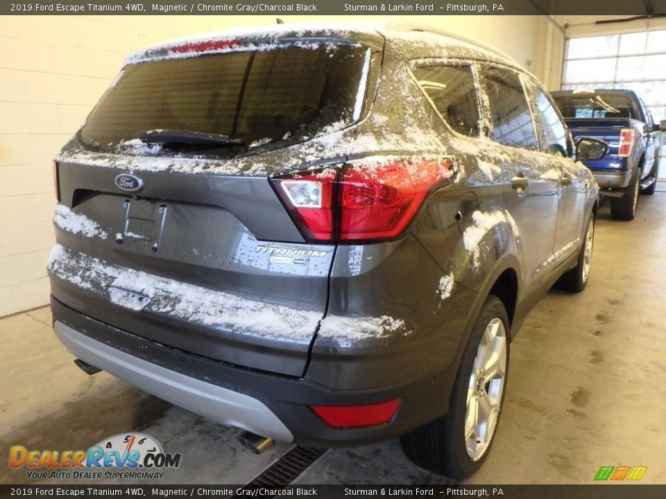 2019 Ford Escape Titanium 4WD Magnetic / Chromite Gray/Charcoal Black Photo #2