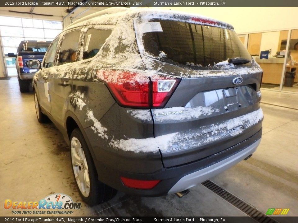 2019 Ford Escape Titanium 4WD Magnetic / Chromite Gray/Charcoal Black Photo #3