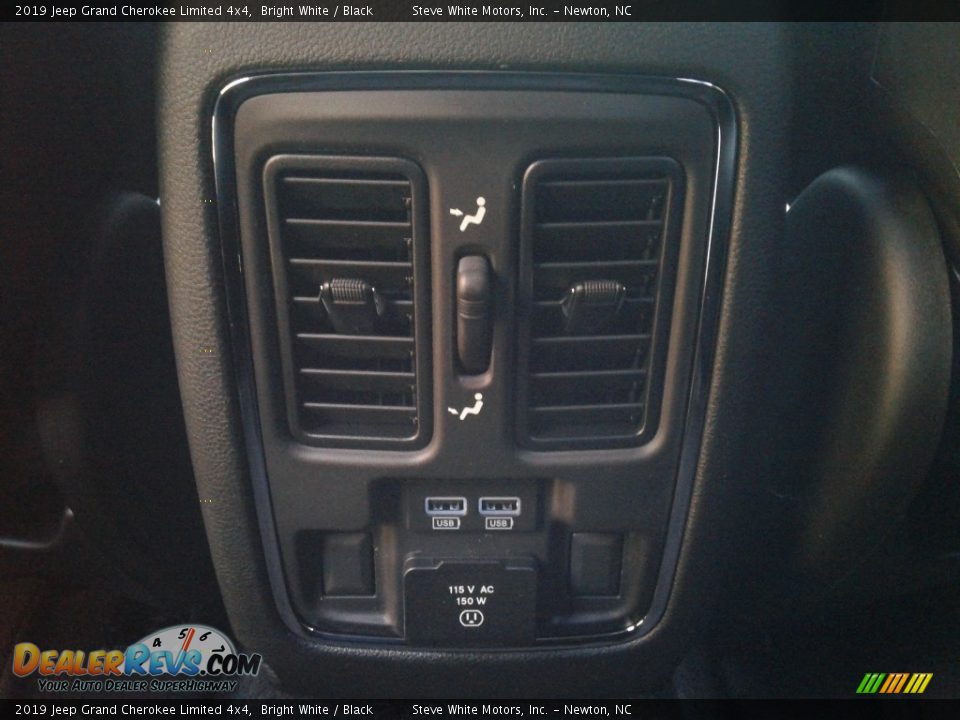 2019 Jeep Grand Cherokee Limited 4x4 Bright White / Black Photo #14