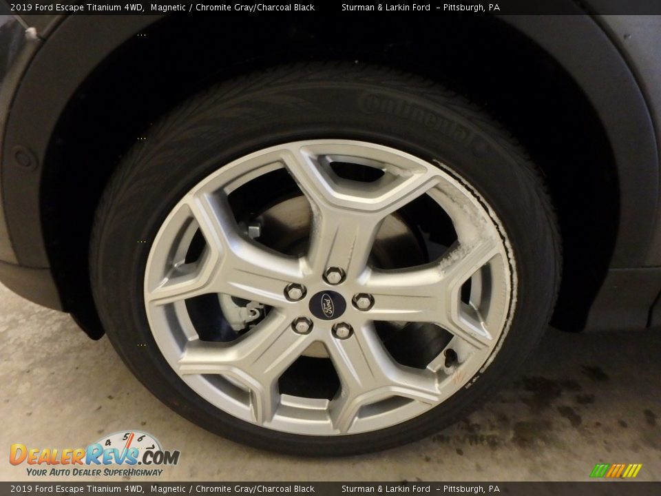 2019 Ford Escape Titanium 4WD Magnetic / Chromite Gray/Charcoal Black Photo #5