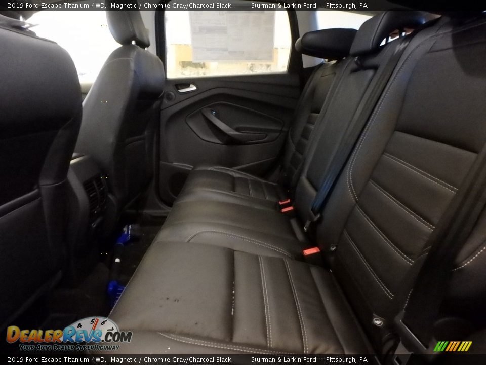 2019 Ford Escape Titanium 4WD Magnetic / Chromite Gray/Charcoal Black Photo #7