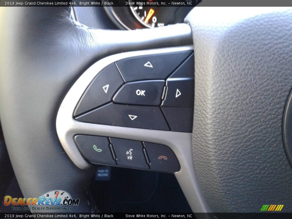 2019 Jeep Grand Cherokee Limited 4x4 Bright White / Black Photo #18