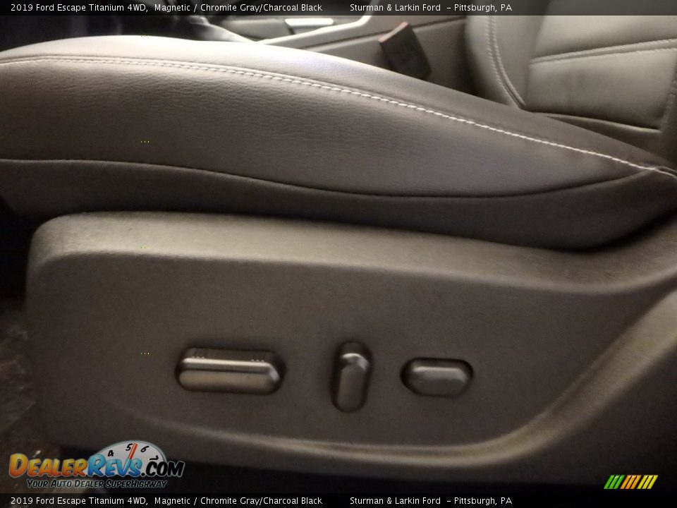 2019 Ford Escape Titanium 4WD Magnetic / Chromite Gray/Charcoal Black Photo #11