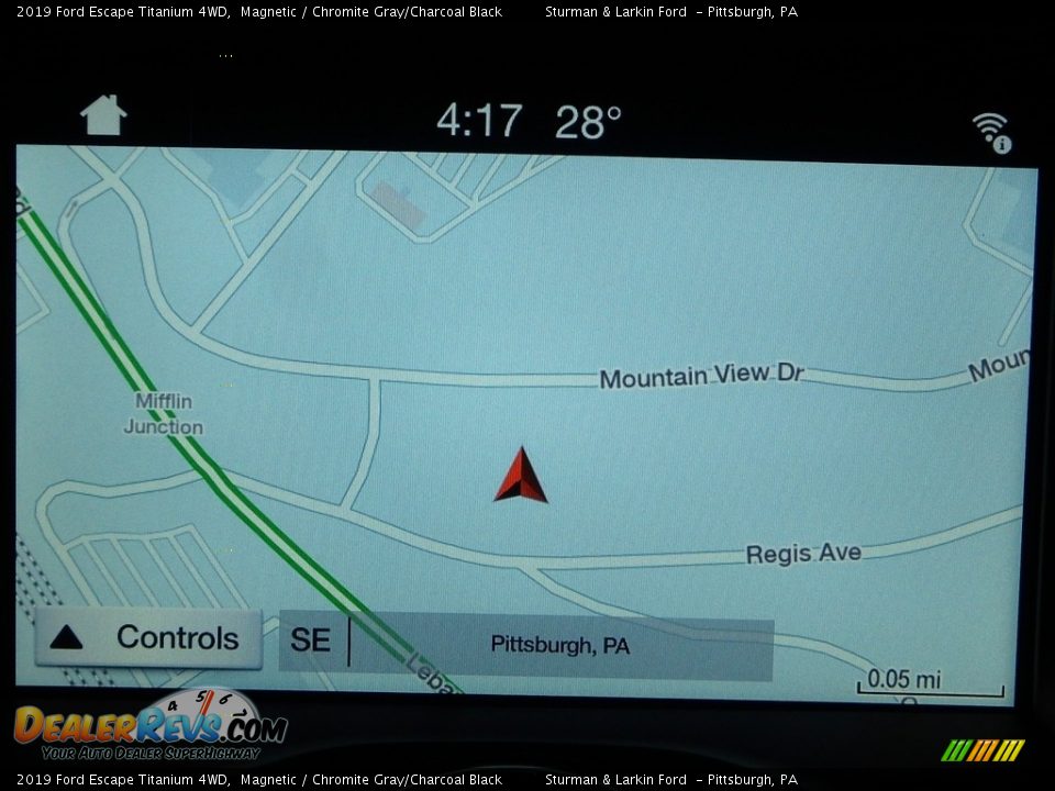 2019 Ford Escape Titanium 4WD Magnetic / Chromite Gray/Charcoal Black Photo #12